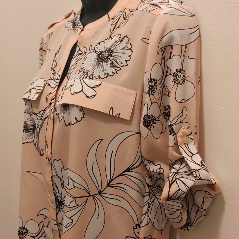 Calvin Klein Button Top Size XS